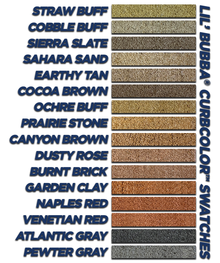 CurbColor™ Swatches